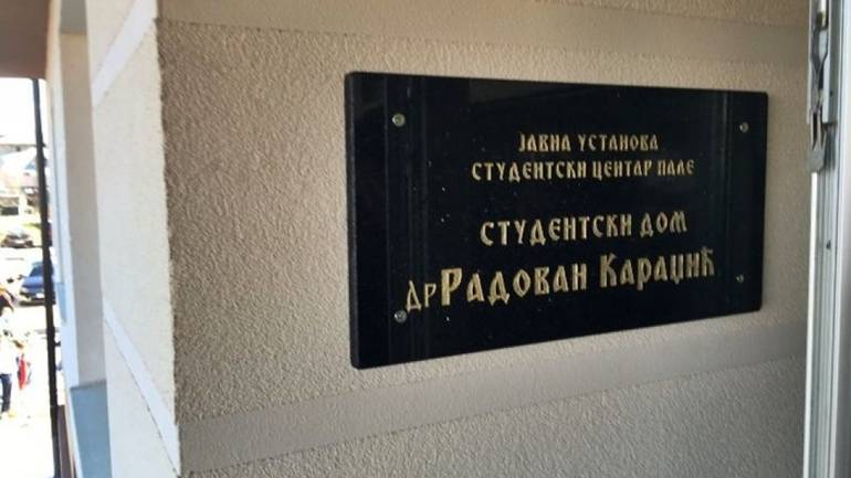 Dodikov plan za ploču s Karadžićevim imenom - studenti za spas od sankcija